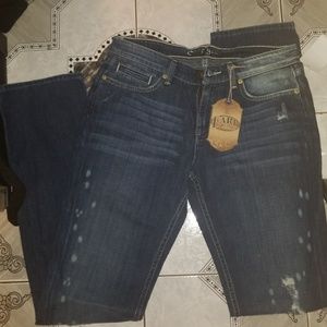 Earl Destroyed w.Bleach Jean 100% Cotton NWT 29x33 LONG